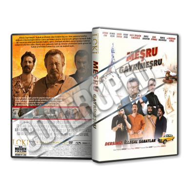 Meşru Gayrimeşru - 2024 Türkçe Dvd Cover Tasarımı